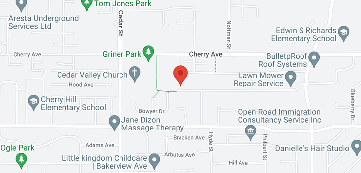 map of 32965 WHIDDEN AVENUE
